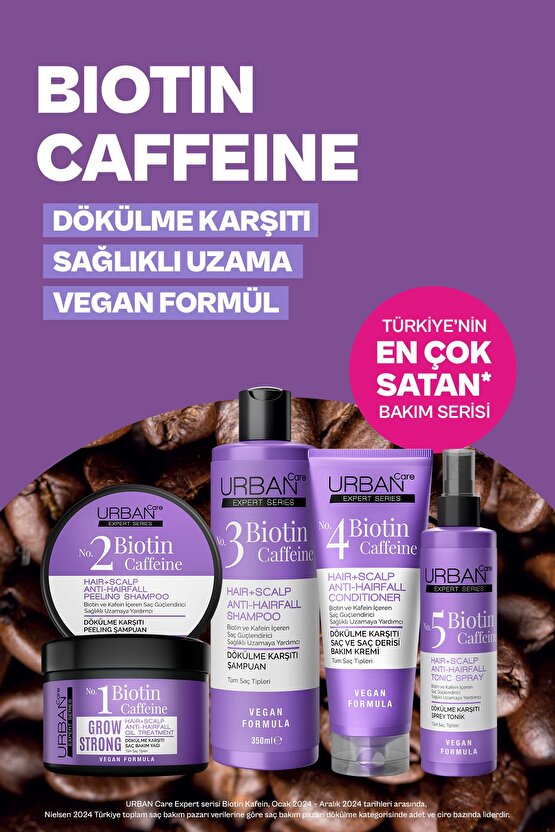 No. 5 EXPERT Series Biotin & Caffeine Dökülme Karşıtı Hızlı Uzamaya Yardımcı Saç Bakım Toniği-200ml