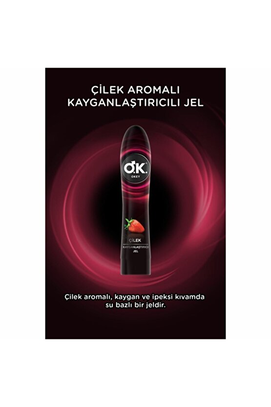 Kayganlaştırıcı Jel Çilek 100 Ml + Özel Hediyeli