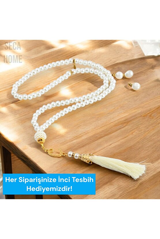 Kişiye Özel İsimli Lüx Kadife Seccade - Düz Velur İsim Nakışlı Seccade, Çeyizlik Hediyelik Seccade