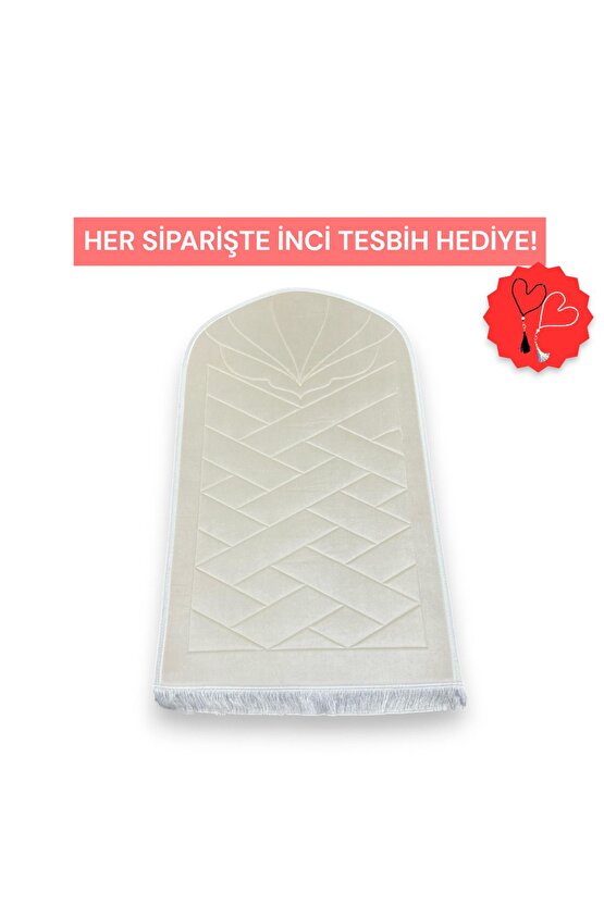Lüx Pamuklu Ortopedik Diz Ağrıtmayan Süngerli Yumuşacık Çeyizlik Bohça Umre Ve Hediyelik Seccade!