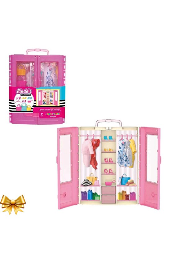 Lindanın Gardırobu - Barbie Dolap - Barbie Giysi Dolabı - Barbie Gardırop - Barbienin Kıyafet Dolap