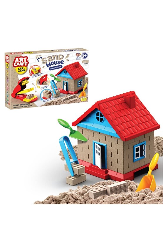 Art Sand Oyun Kumu Mega Seti - 4 Paket - Kinetik Kum Seti - Kum Seti - Kurumayan Kinetik Kum - Kum
