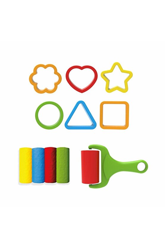 Mlvx 03682 Art Craft Geometrik Şekiller Hamur Set 200 Gr Mlv Blsm