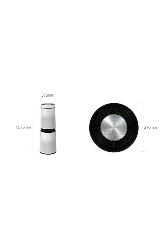 Puricare 360 Air Purifier Double Hava Temizleme Cihazı Wi-fi As10gdwh0