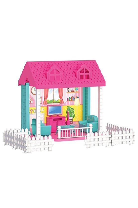 Milanın Bahçe Evi - Ev Oyuncak - Milanın Bahçe Ev Seti - Barbie Ev Seti - Rüya Evi - Oyun Evi