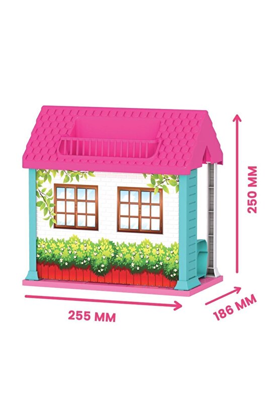 Milanın Bahçe Evi - Ev Oyuncak - Milanın Bahçe Ev Seti - Barbie Ev Seti - Rüya Evi - Oyun Evi
