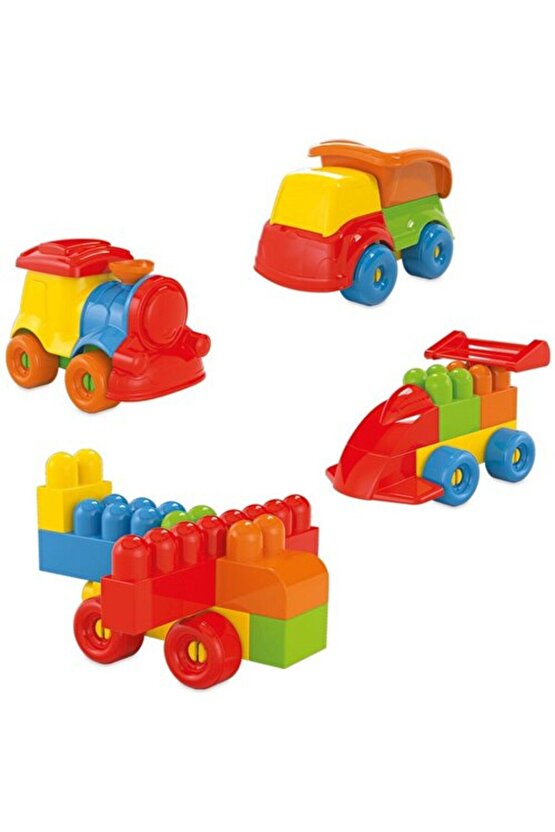 Mullurg  Urg01 01021 Akıllı Çocuk Blokları 40 Parça (Muul)