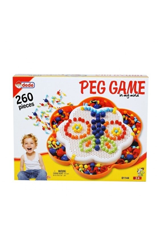 Çiçek Çivi Oyunu 260 Parça