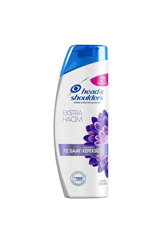 Head And Shoulders Ekstra Hacim Kepeğe Karşı Karşı Etkili Şampuan 350 ml