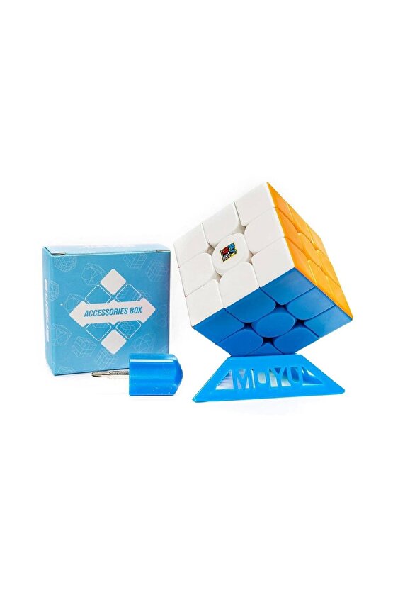 Orijinal MoYu Meilong 3x3 Manyetik Küp 3M - Moyu Speed Cube - Moyu 3x3 Zeka Küpü - Zeka Küpü - Magne
