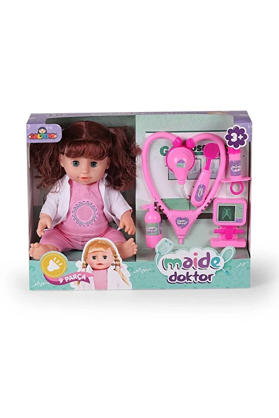 Maide Doktor Bebek - Türkçe Konuşan Maide Et Bebek - Konuşan Bebek - Maide Bebek - Hemşire Et Bebek