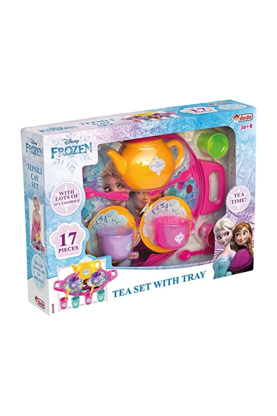 Frozen Tepsili Çay Set - Mutfak Setleri - Ev Oyuncak Setleri