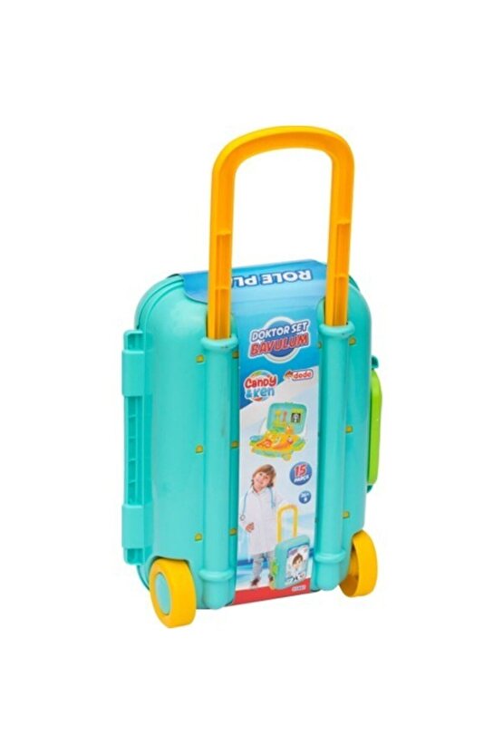 Çantalı Doktor Set Bavulum Candy & Ken 9 Parça