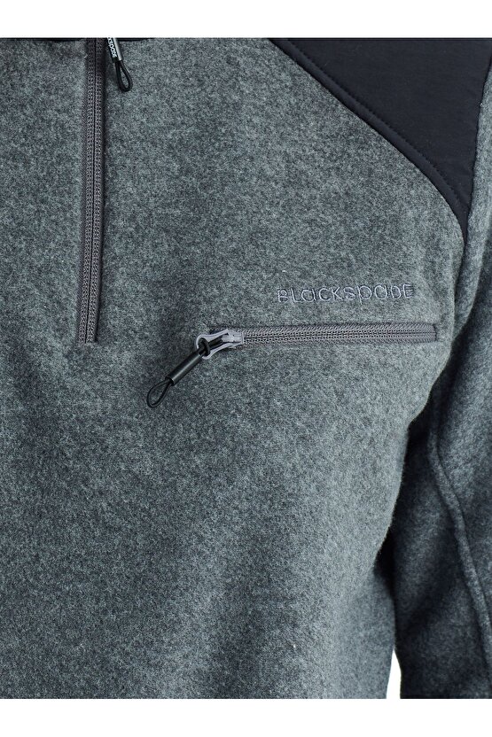 Kadın Polar Sweatshirt 50944 - Antrasit