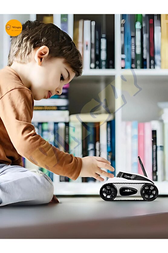 2.4GHz, Kameralı, Mini, Spy, Robot Araç, Android ve iOS Telefonlardan Kontrol Edilebilir