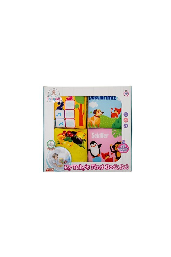 Mega Bebek Oyuncak Seti - Çarklı Kule - Oyuncak Kule - Bebek Kitapları - Bebek Oyuncak Seti - Bebek