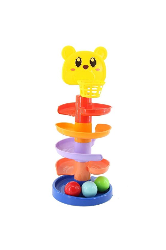 Mega Bebek Oyuncak Seti - Çarklı Kule - Oyuncak Kule - Bebek Kitapları - Bebek Oyuncak Seti - Bebek
