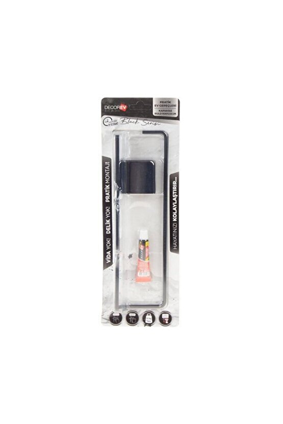 Decorev Havluluk Rulo Siyah Kapaksız Dc-5057 0577