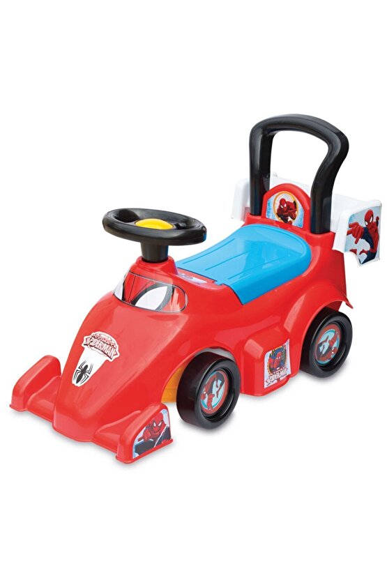 Spiderman F1 Ilk Arabam - Ilk Arabam - Binmeli Araba - Çocuk Arabası - Ilk Adım Arabası