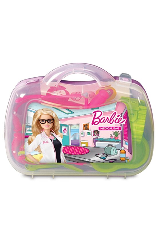 Oyuncak Barbie Bebek Doktor Çantası Oyun Seti Oyuncak Doktor Çanta Setim