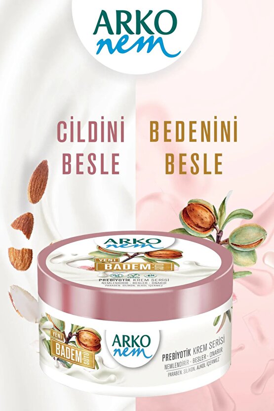 Nem Badem Sütlü Krem 250 Ml 2 Adet