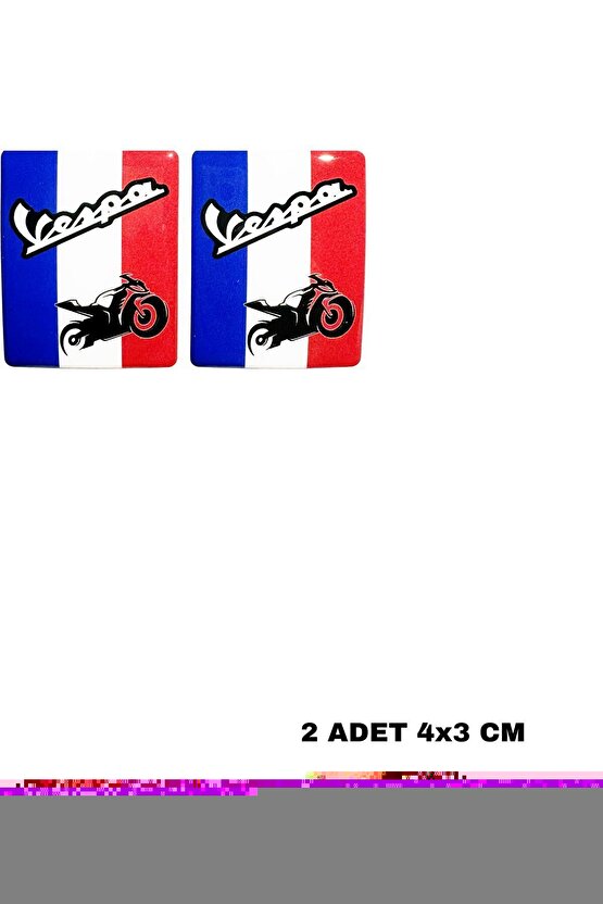 Vespa 8888 PHOENİX STİCKER VESPA DAMLA LOGO