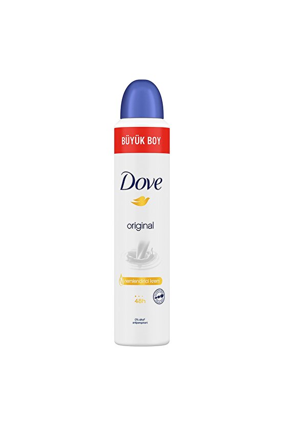 Kadın Sprey Deodorant Original 14 Nemlendirici Krem Etkili Büyük Boy 200ml X1 Adet