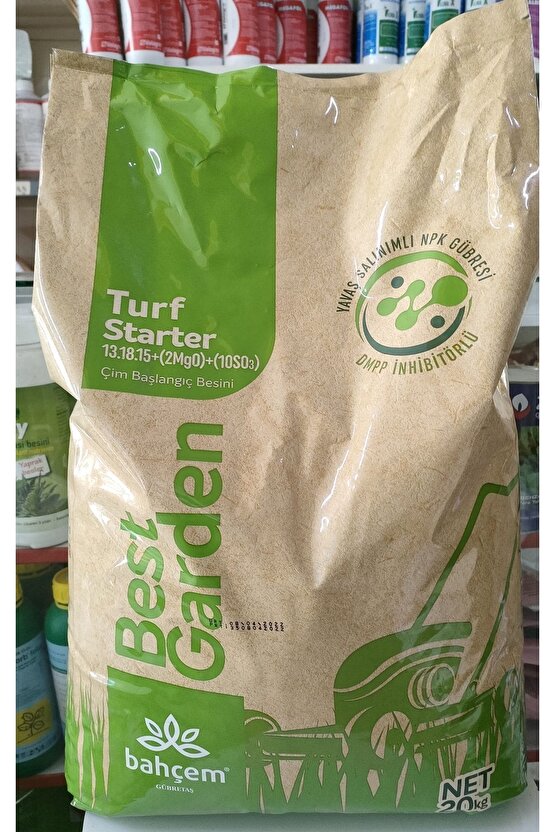 Bahçem Bestgarden Turf Starter Akıllı Çim Bakım Gübresi 20 Kg