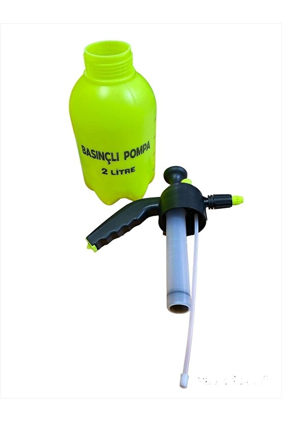 Bahçe Pompası Basınçlı 2 Litre Su Ilaçlama Oto Araba Yıkama Pompası