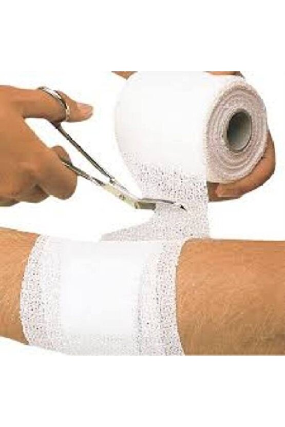N 8cmx4mt Peha Haft Latex Içermeyen Coban Fiksaksiyon Bandajı