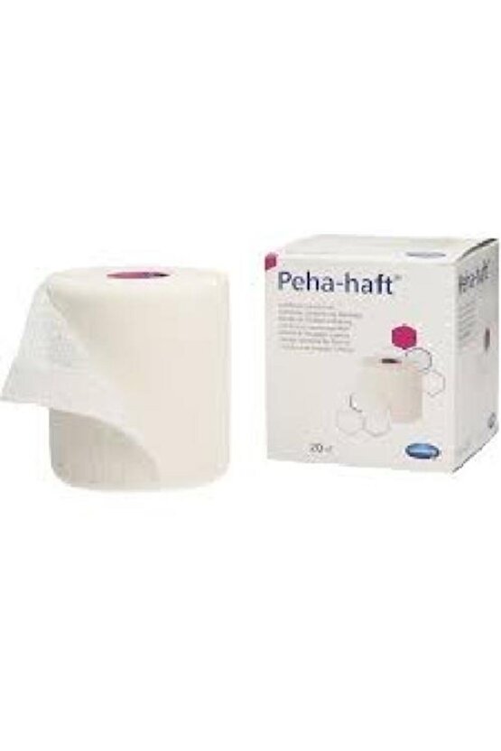 N 8cmx4mt Peha Haft Latex Içermeyen Coban Fiksaksiyon Bandajı