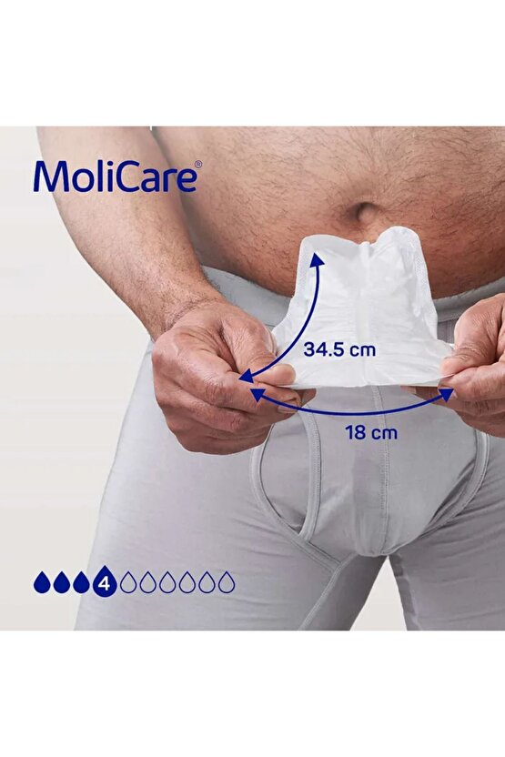 Molicare Premium Erkek Mesane Pedi 4 Damla 14 Adet