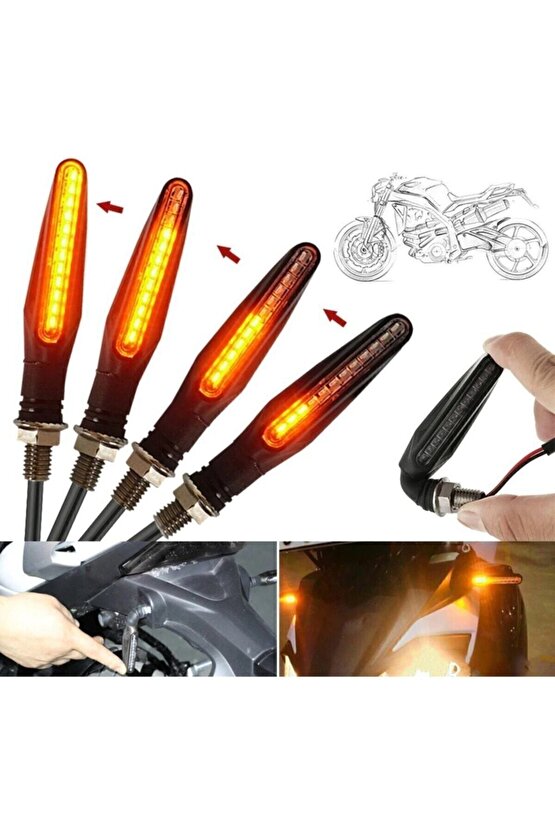 Beyaz Led Sarı Çakarlı Kare Off Road Sis Farı Çalışma Lambası 12 Ledli ( Adet Fiyatı )
