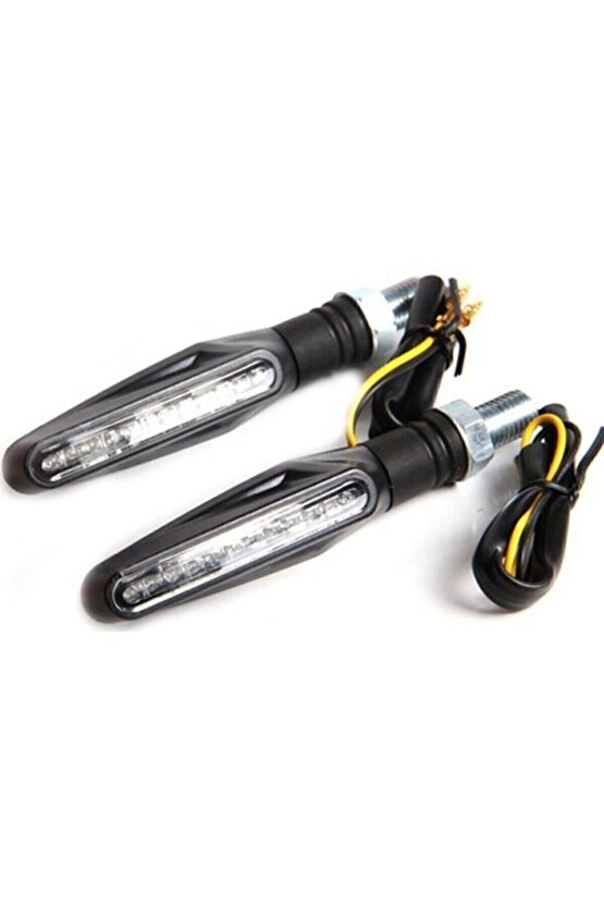 Beyaz Led Sarı Çakarlı Kare Off Road Sis Farı Çalışma Lambası 12 Ledli ( Adet Fiyatı )