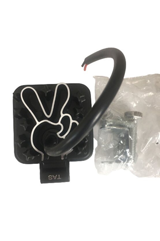 Motosiklet Sis Farı 12 V 9 Led 27w Aliminyum Beyaz Işık L-1118