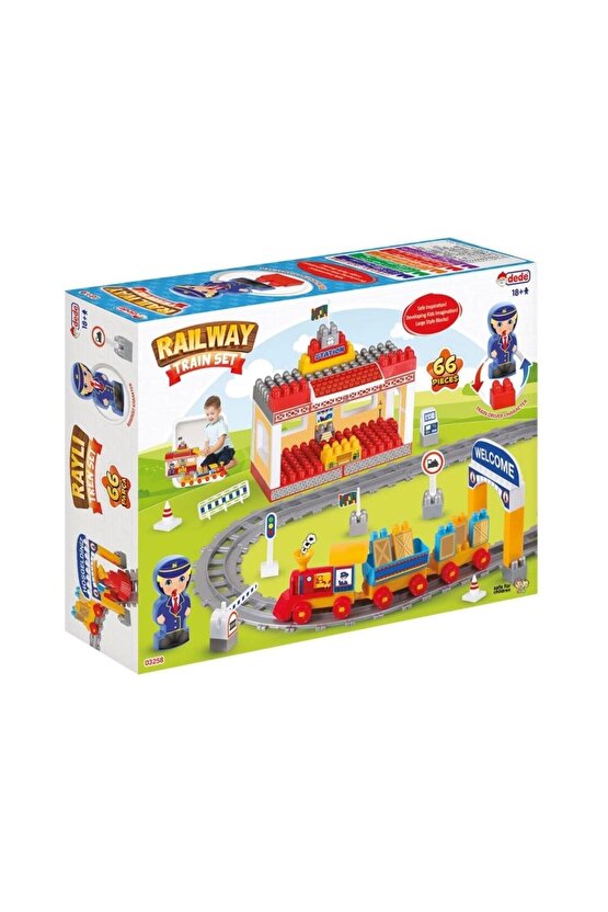 03258 Raylı Tren Set