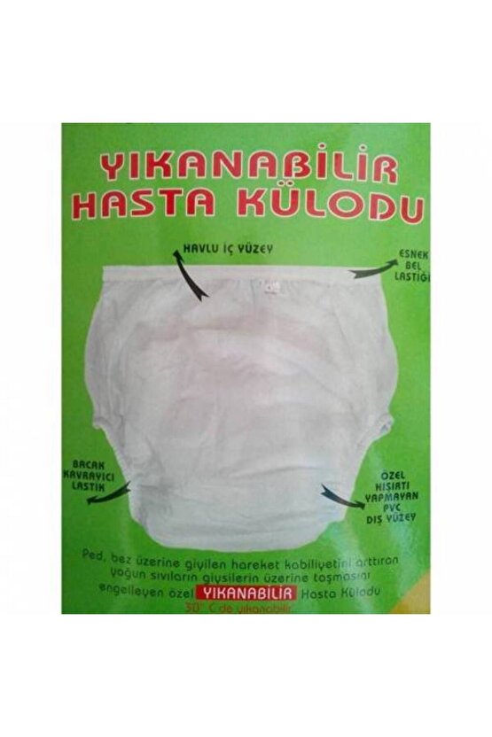 Sıvı Geçirmez Muşamba Mesane Külodu XLARGE