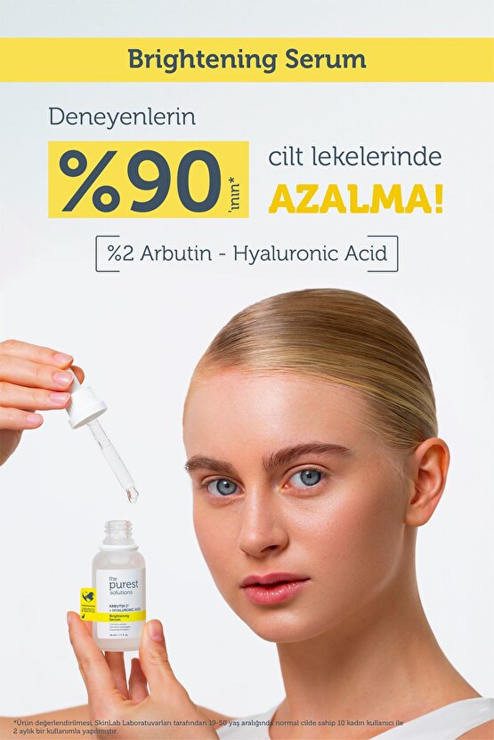 Leke Karşıtı Arbutin Cilt Bakım Serumu 30 Ml (arbutin %2 + Hyaluronic Acid)