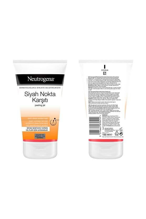 Visibly Clear Siyah Nokta Karşıtı Temizleyici Peeling Jel 150 ml