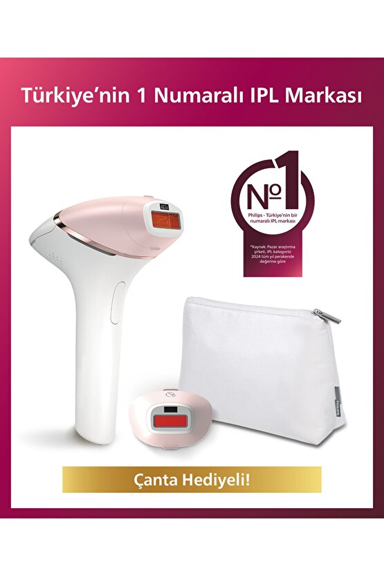BRI95000 Lumea Lazer Epilasyon IPL Tüy Alma Cihazı,ÇantaHEDİYELİ,KabloluKablosuz Kullanım