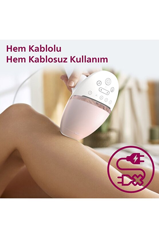 BRI95000 Lumea Lazer Epilasyon IPL Tüy Alma Cihazı,ÇantaHEDİYELİ,KabloluKablosuz Kullanım