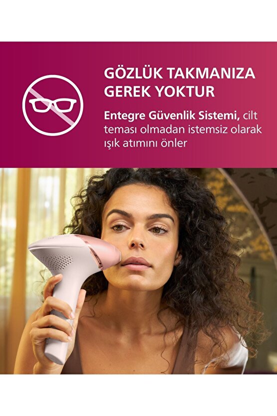 BRI95000 Lumea Lazer Epilasyon IPL Tüy Alma Cihazı,ÇantaHEDİYELİ,KabloluKablosuz Kullanım