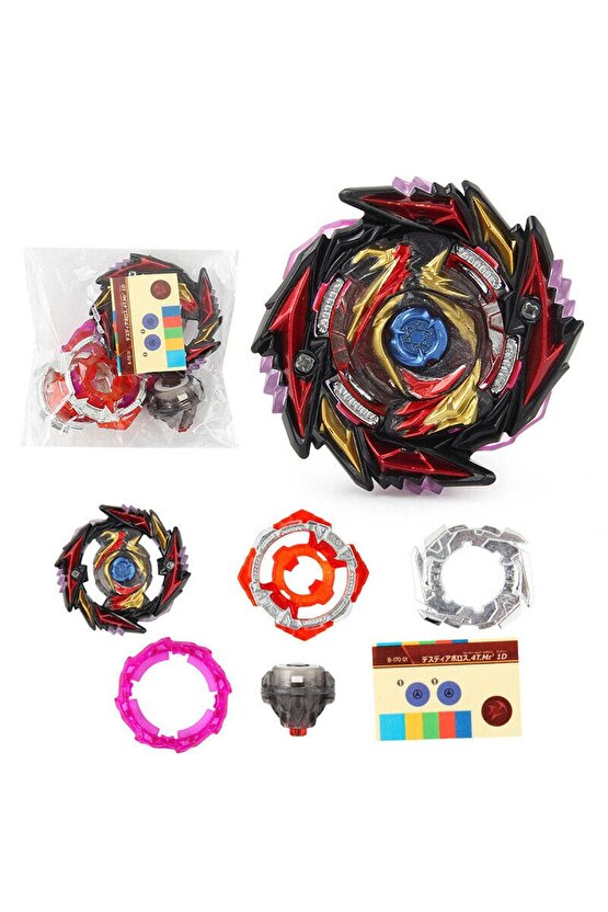 Flame Burst Gt B-170 Superking Booster Death Diabolos Beyblade Fırlatıcılı B1701586t