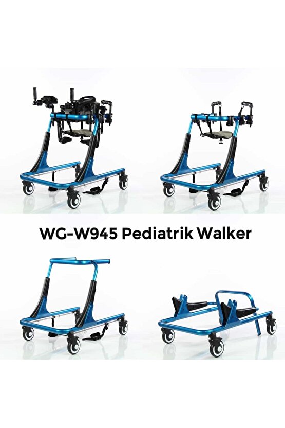 Swemo Wg-w945 Pediatrik Walker Gait Trainer ( Mavi )