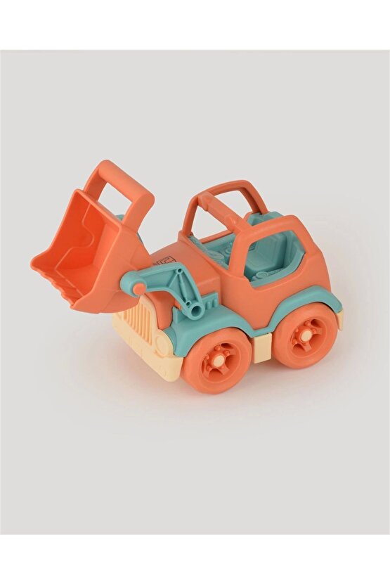 Lüx Somon Minik Kepçe - Plastik Kepçe - Kırılmaz Oyuncak - Kırılmaz Kepçe Dozer - Kepçe Dozer Setler