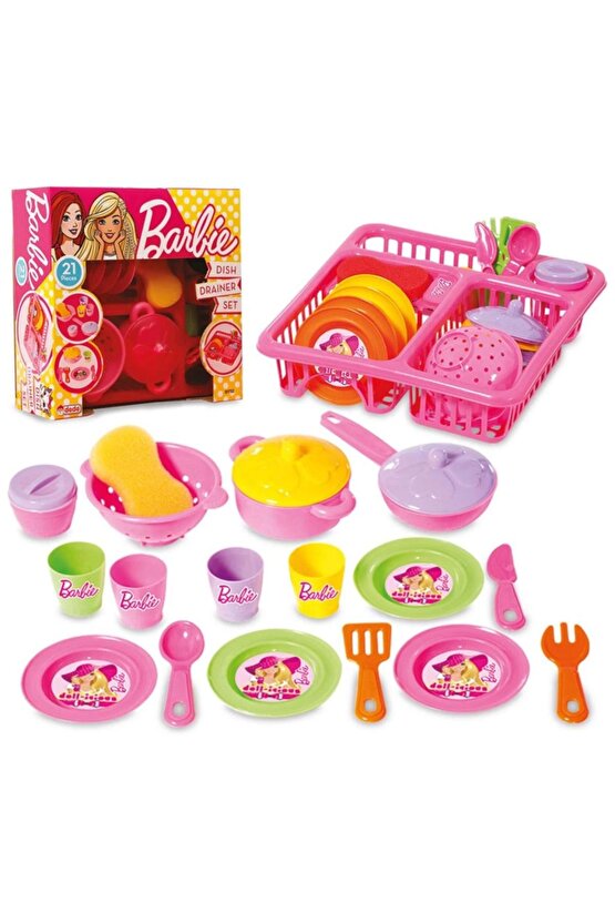 Barbie Bulaşıklık - 21 Parça