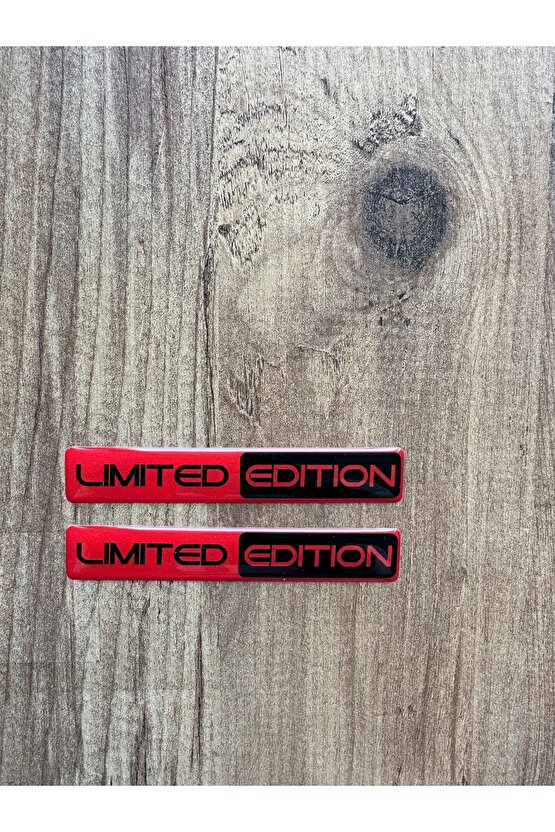Limited Edition Damla Sticker Araba Stickerı (2 li Set) - 10x1.7 cm