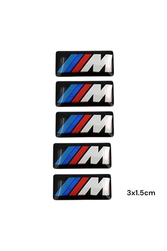 BMW 3M DAMLA STİCKER 5 ADET