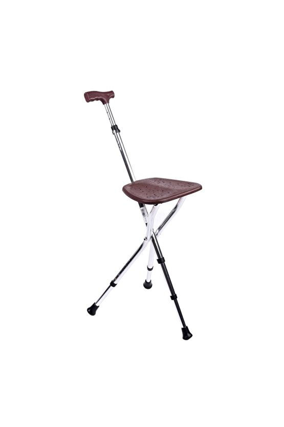 Comfort Plus DM-74 Oturaklı Baston (Yüksekliği Ayarlanır)