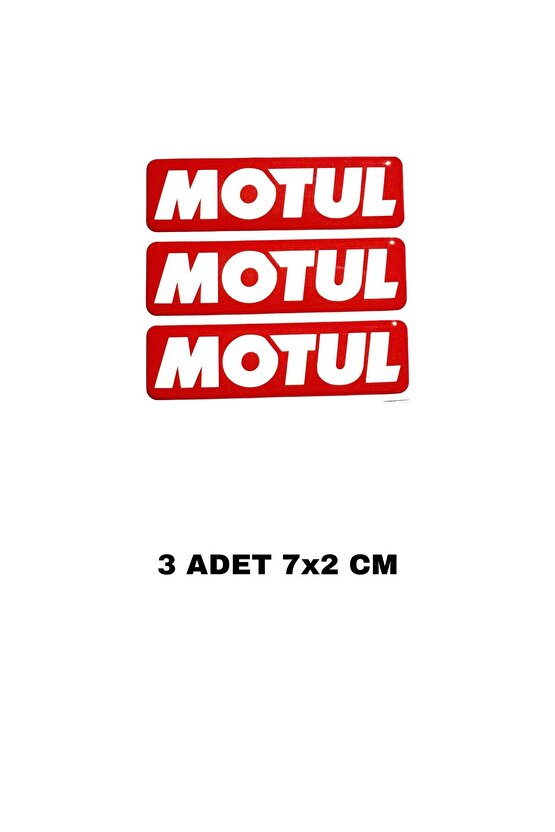 Motul Damla Sticker 3d 3 Adet